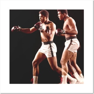 Muhammad Ali Fade Training Posters and Art